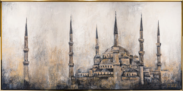 Handgemaltes Leinwandbild Acryl