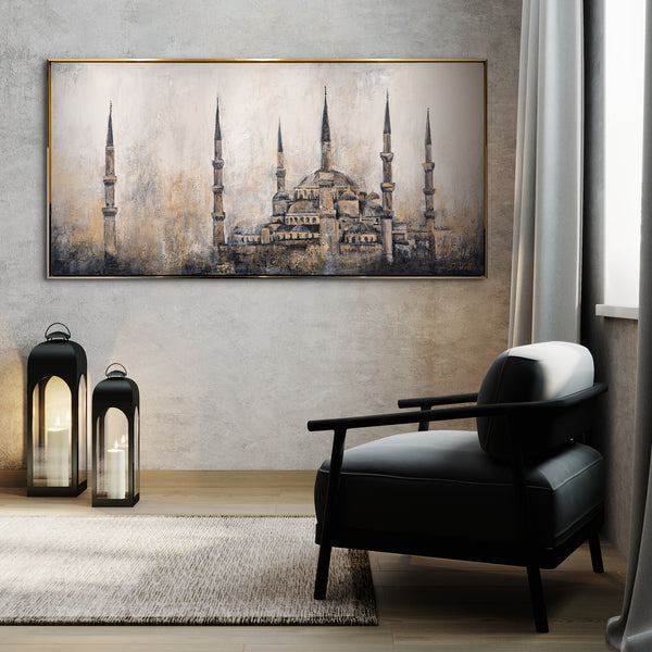 Abstrakte Wandkunst modern