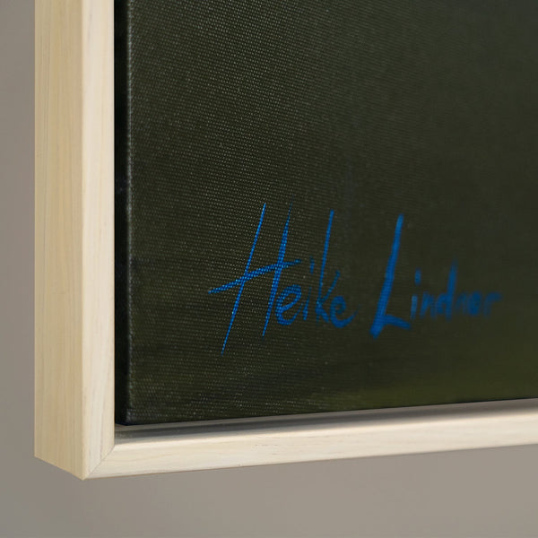 Fluoreszierendes selbst leuchtendes Landschaftsmalerei "Waldhorizonte"