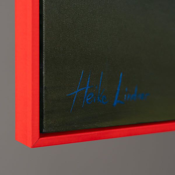 Fluoreszierendes selbst leuchtendes Landschaftsmalerei "Waldhorizonte"