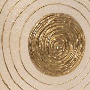 Leinwandbild mit Vogel auf Zweig