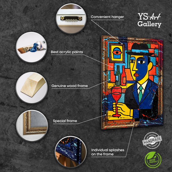 Handgemalte Acrylkunst Made in Germany