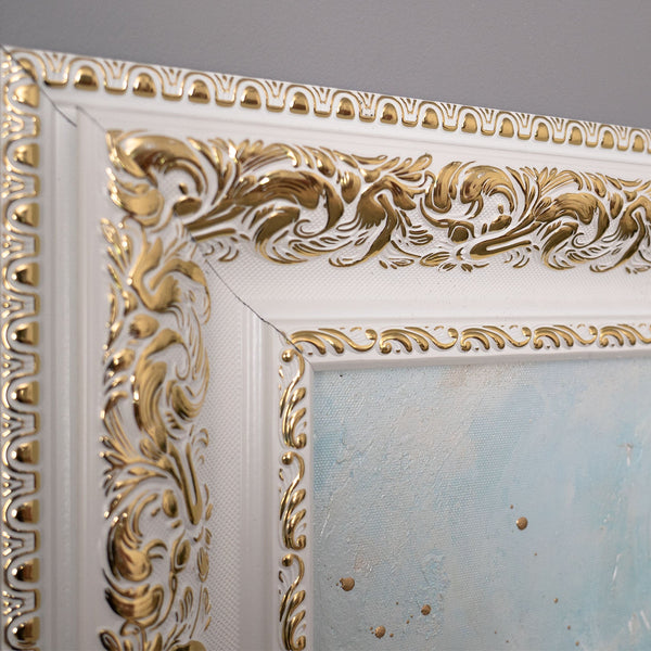 Modernes Wandbild mit abstrakter Landschaft