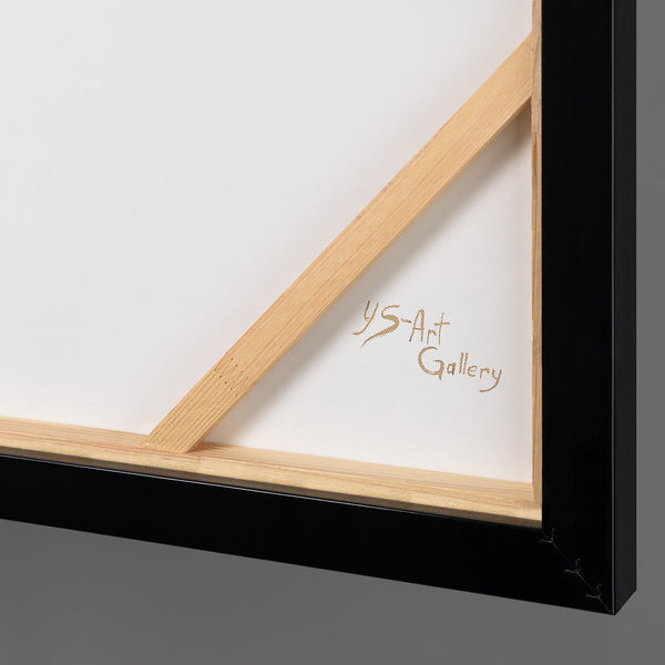 Time Invested – handgemaltes Motivationsbild fürs Büro mit 3D-Relief, 140 × 70 cm