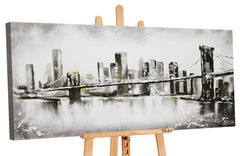 Moderne Wanddeko handgemalt