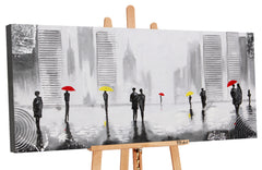 Moderne Wanddeko handgemalt