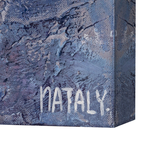 Abstrakte Gemälde "Renaissance-Zeit" Leinwandbilder Wohnzimmer Modern mit Rahmen