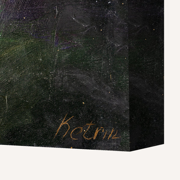 Kunstvolle Wanddeko mit Blumen "Pfingstrosen II"