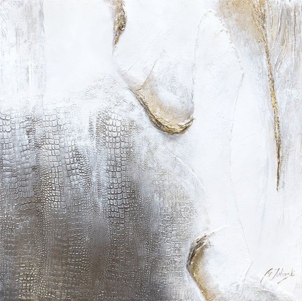 Handgemalte acrylbilder auf leinwand "Exotisch" 100x100cm