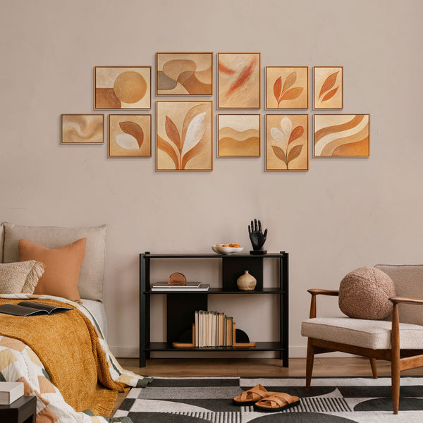 moderne-bilder-wohnzimmer-11-teiliges-set-einrichtungsbeispiel-japandi