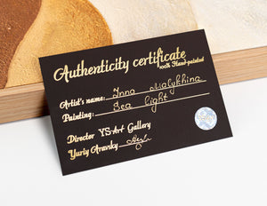 Strukturiertes Leinwandbild im Rahmen ruhige Kunst „Zuckerschleier“