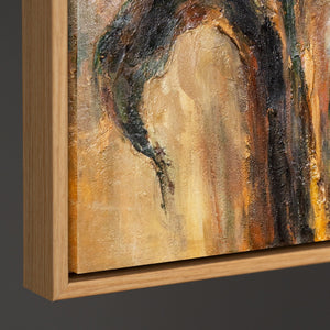 Florale Kunst in Naturtoenen