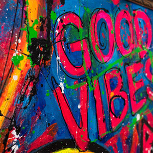 Graffiti Kunst Farbenfroh Modern