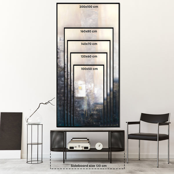 Abstrakte bilder wohnzimmer "Marine II"