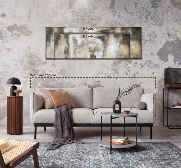 Moderne Wanddeko handgemalt