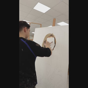 Individuelles Gemälde malen lassen – handgemalt mit Acryl auf Leinwand