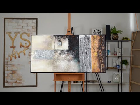 Acryl Gemalte Bild für Wohnzimmer "Erfolg"